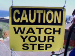 caution foreclosure