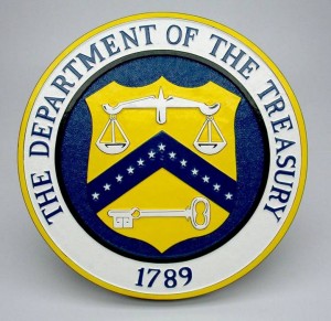 treasury flag